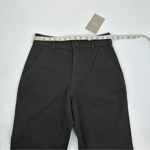 Everlane‎ Women’s NWT Black The Organic Straight-Leg Minimalist Pant 6/W29/L26 - Picture 9 of 12